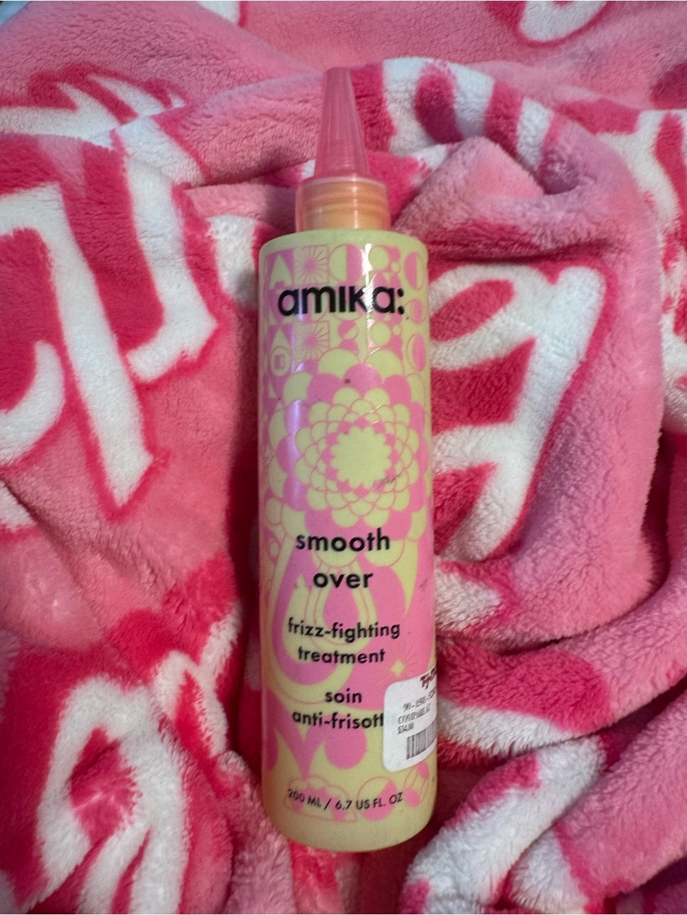 Amika Smooth Over Frizz-Fighting Treatment - Full Size New Sealed